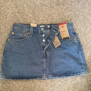 Levi's Women's Classic Blue Mini Skirt